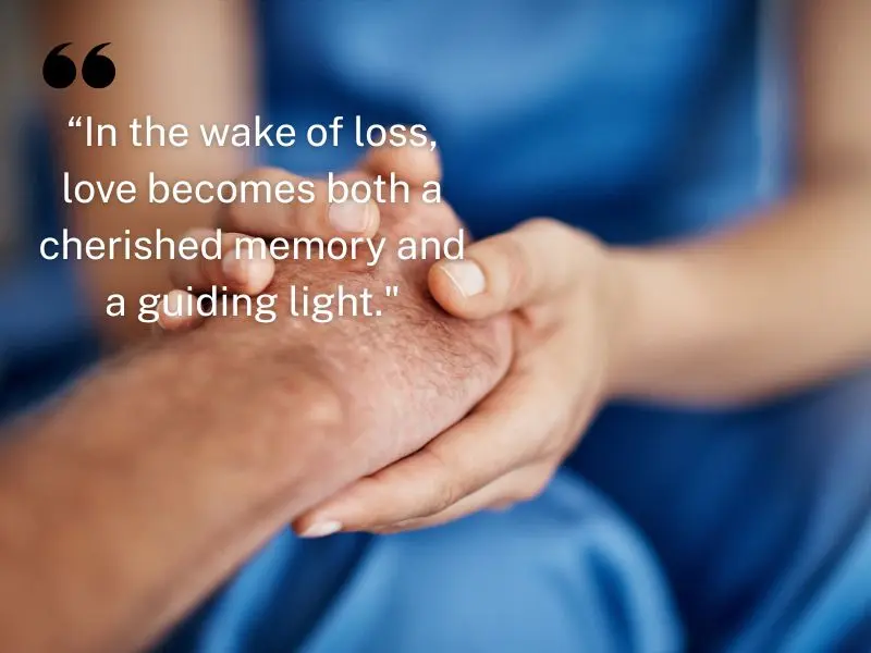 In The Wake Of Loss, Love Becomes Both A Cherished Memory And A Guiding Light.