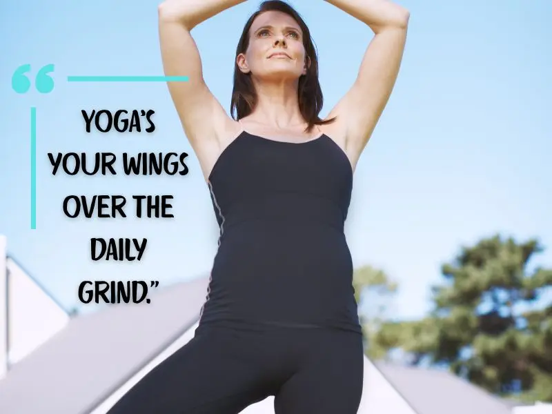 Yoga’s Your Wings Over The Daily Grind