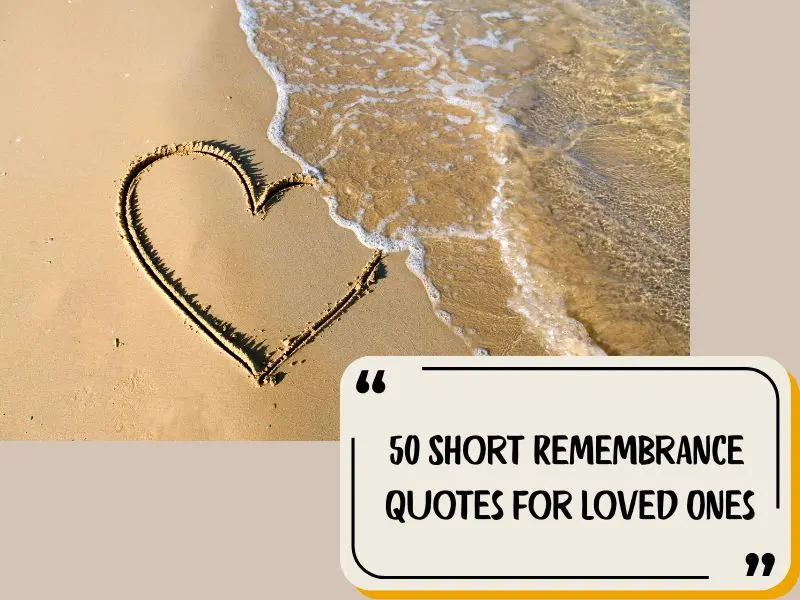 50 Short Remembrance Quotes For Loved Ones