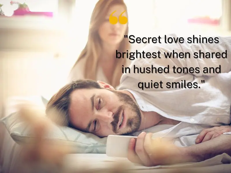 Secret Love Shines Brightest When Shared In Hushed Tones And Quiet Smiles.
