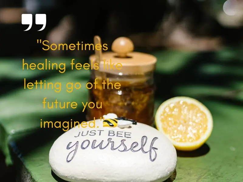 Sometimes Healing Feels Like Letting Go Of The Future You Imagined.