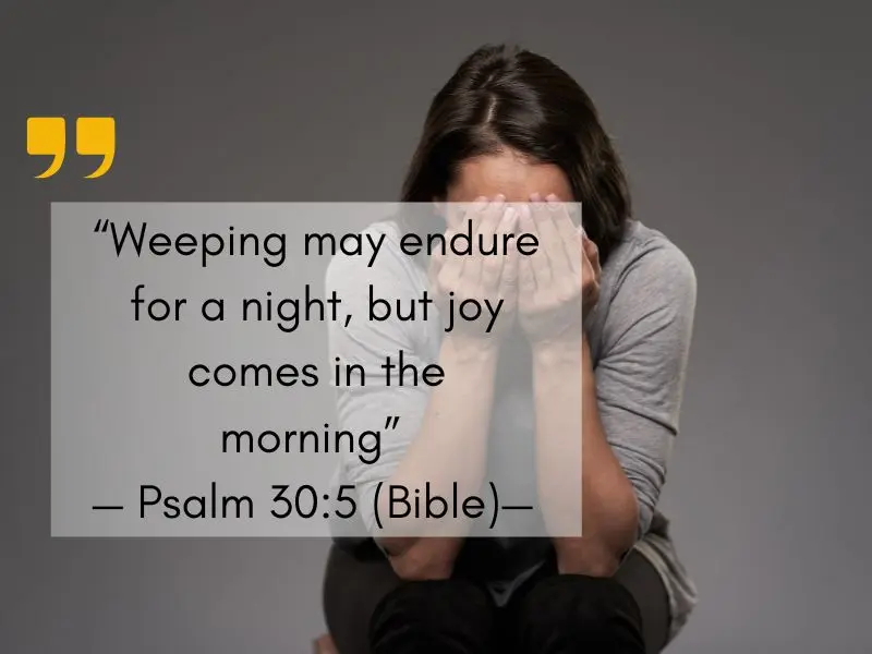 Weeping May Endure For A Night.. — Psalm 305 (bible)