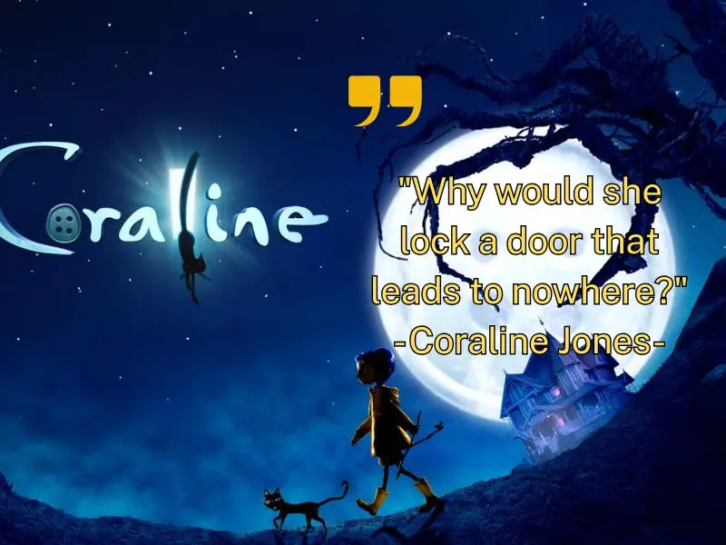 Why Would She Lock A Door That Leads To Nowhere Coraline Jones
