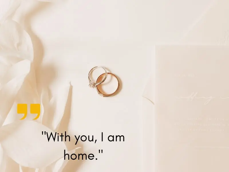 With You, I Am Home.