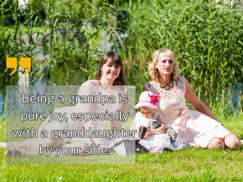 Being A Grandpa Is Pure Joy, Especially With A Granddaughter By Your Side.