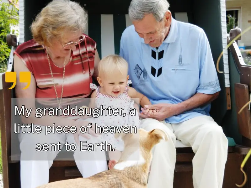 My Granddaughter, A Little Piece Of Heaven Sent To Earth.